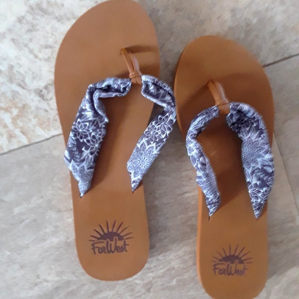 far west flip flops